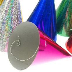 PartyDeco sp. z o.o. Partyhatte Holografiske Flerfarvede - Festtilbehør|Hatte