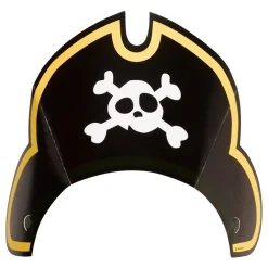 Reithmüller Europe GmbH Partyhatte Pirat Jolly Roger - Festtilbehør