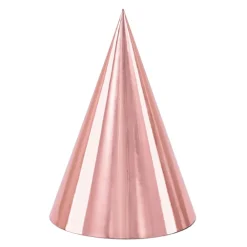 PartyDeco sp. z o.o. Partyhatte Roséguld - Festtilbehør
