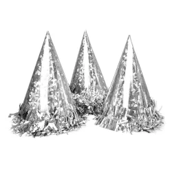 Butterick's AB Partyhatte Silver Metallic - Festtilbehør|Oppyntning
