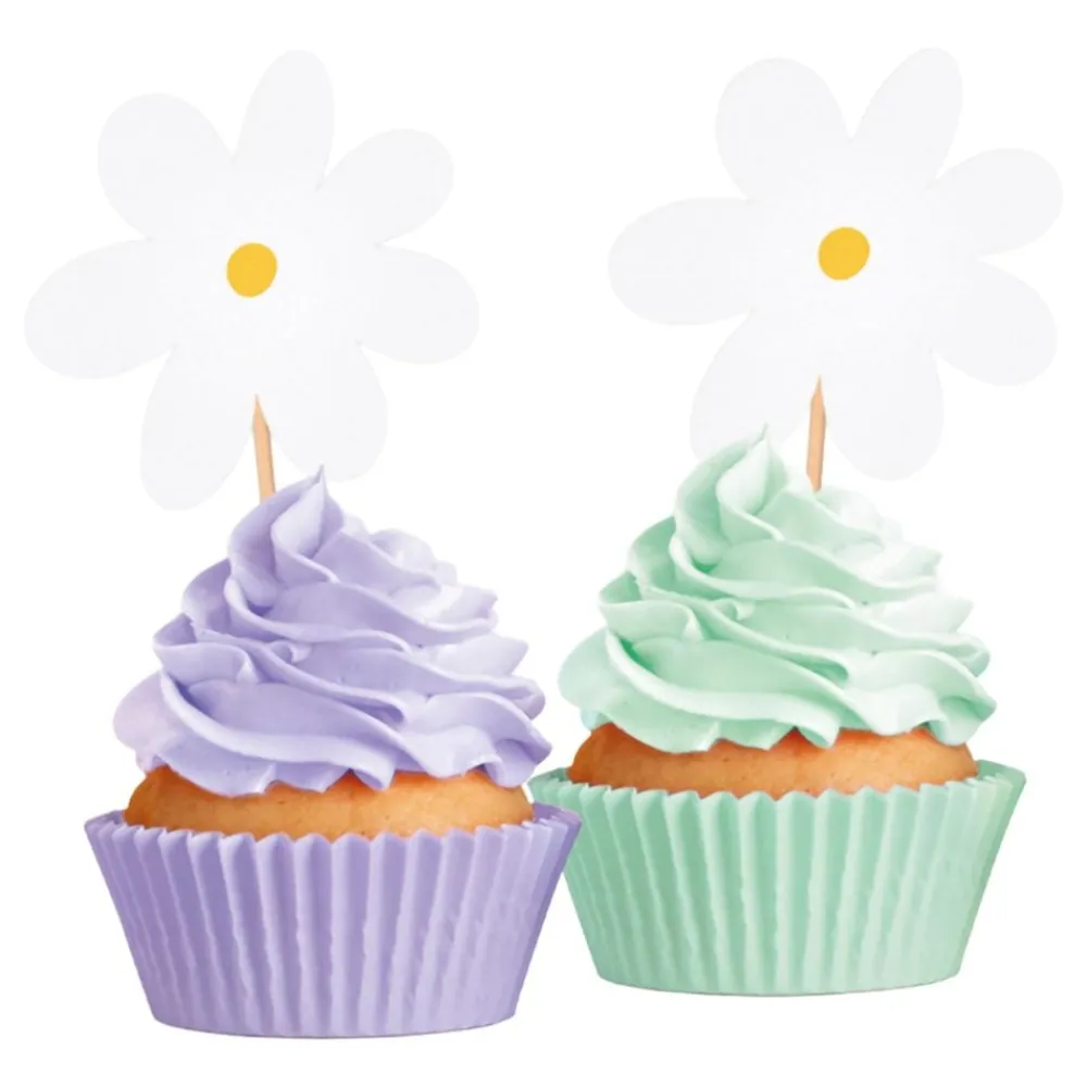 Globos Europe B.V. Partypicks Daisies - Oppyntning
