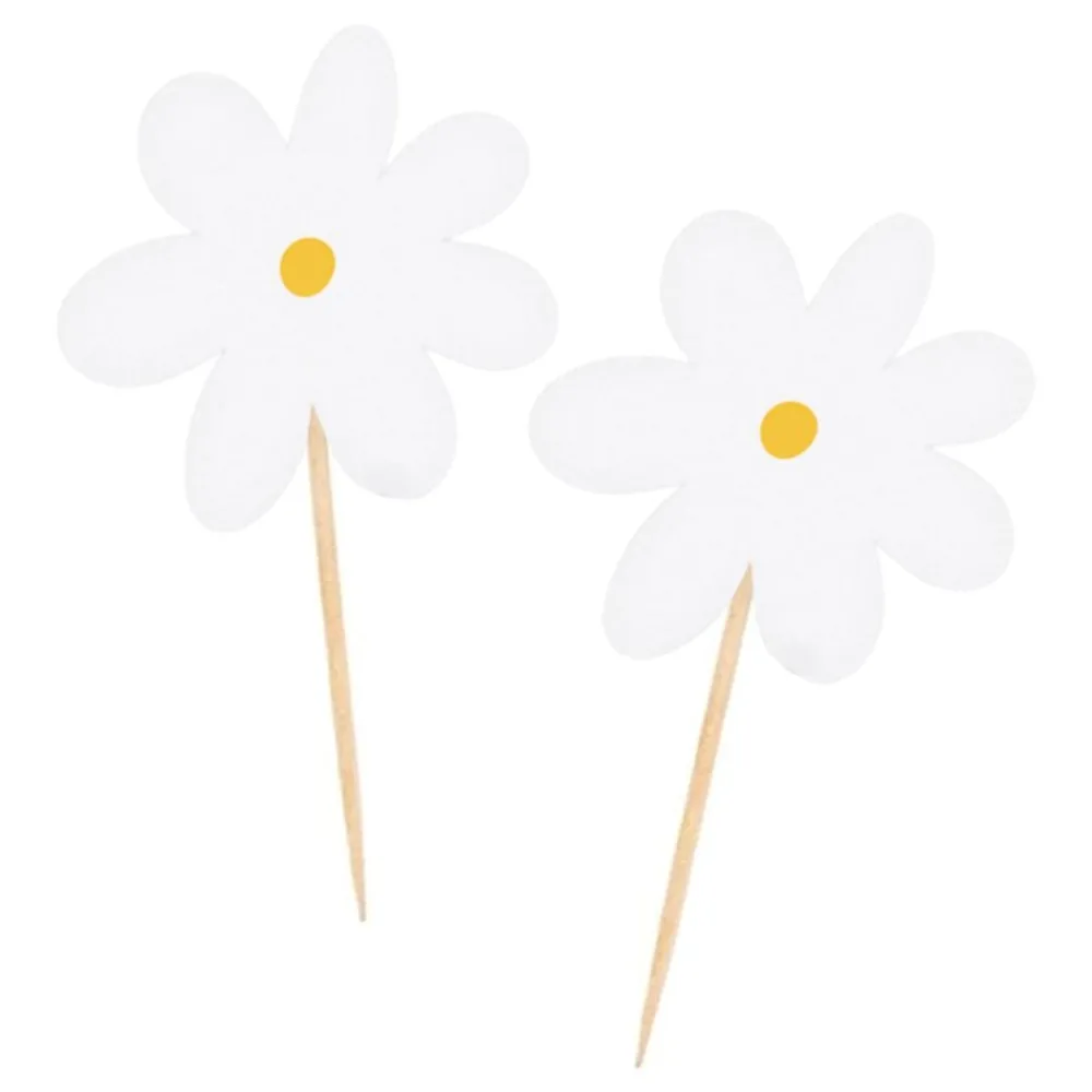 Globos Europe B.V. Partypicks Daisies - Oppyntning