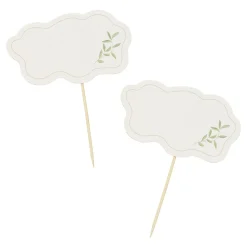 CG Global Products Ltd Partypicks Grønne Blade Botanic - Oppyntning|Bagning