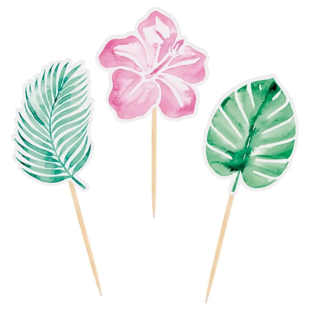 Globos Europe B.V. Partypicks Happy Summer Time - Servering|Oppyntning