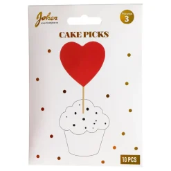 Hisab/Joker Company AB Partypicks Hjerte - Oppyntning