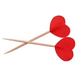 Clearance Folat B.V. Partypicks Hjerter