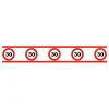 ESPA NV Partytape Trafikskilt 30 - Oppyntning