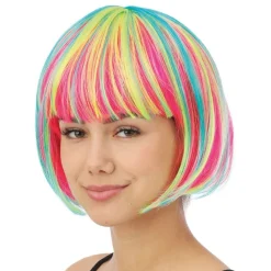 Discount Ptit Clown Paryk Cabaret Multi Neon