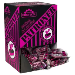 ERT Godis AB Patroner Hindbær/Lakrids Storpak - Slik