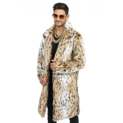 CHAKS Pelsfrakke Leopard Deluxe - Tøj