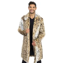 CHAKS Pelsfrakke Leopard Deluxe - Tøj