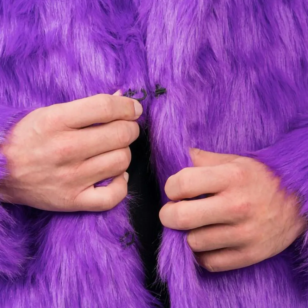 CHAKS Pelsjakke Lilla