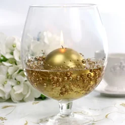 PartyDeco sp. z o.o. Perleguirlande Guld - Hobby & Fritid|Oppyntning