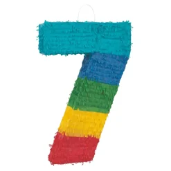 Unique UK Inc t/as Unique Party Piñata Tal Regnbuefarvet - Oppyntning
