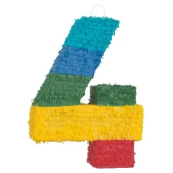 Unique UK Inc t/as Unique Party Piñata Tal Regnbuefarvet - Oppyntning