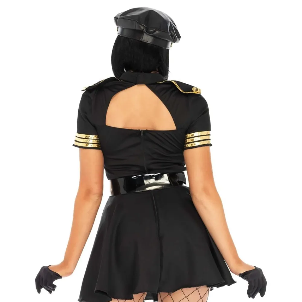 Leg Avenue Europe Pilot Kjole Deluxe Kostume