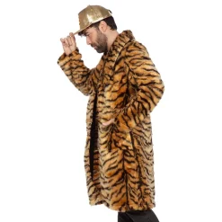 New Wilbers Karnaval B.V. Pimp Pelsfrakke Tiger