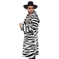 Best Wilbers Karnaval B.V. Pimp Pelsfrakke Zebra