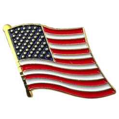 Netshirt Group AB Pin Amerikansk Flag - Tilbehør|Festtilbehør