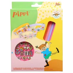 Hisab/Joker Company AB Pippi Armbånd med Vedhæng - Tilbehør|Festtilbehør