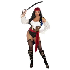 Leg Avenue Europe Pirat Body Deluxe Kostume - Tøj|Udklædningskostumer