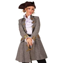 Hot Thetru B.V. Piratjakke Grå Dame Deluxe