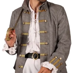 Sale Thetru B.V. Piratjakke Grå Herre Deluxe