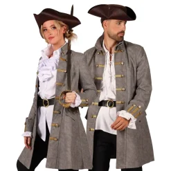 Sale Thetru B.V. Piratjakke Grå Herre Deluxe