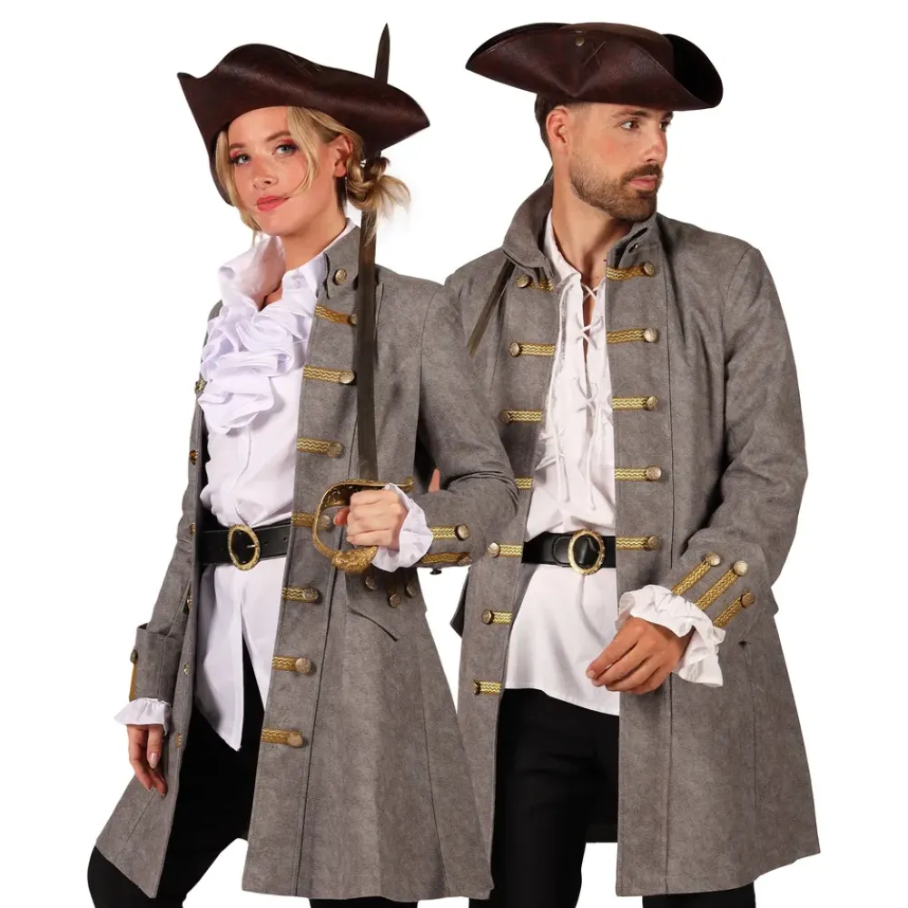 Sale Thetru B.V. Piratjakke Grå Herre Deluxe