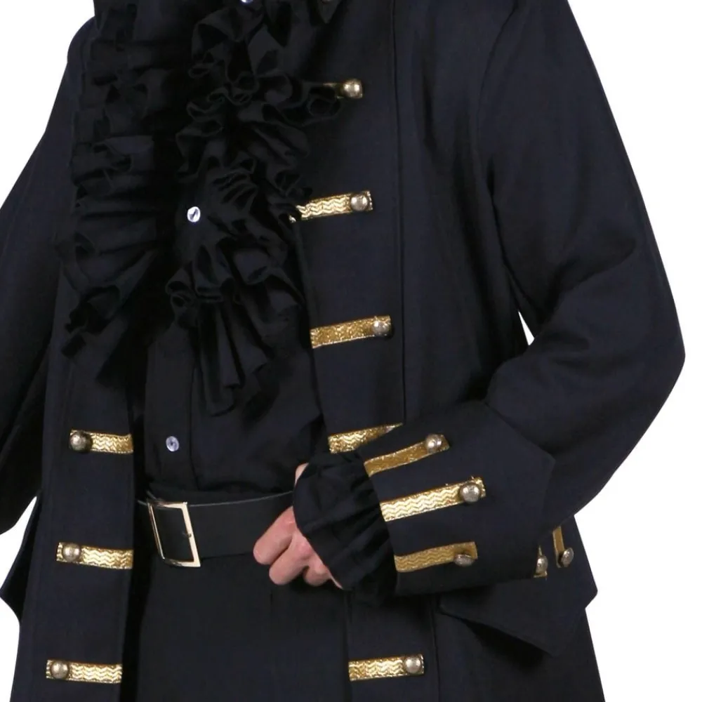 New Thetru B.V. Piratkappe Herre Sort Deluxe