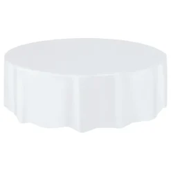 Sale Unique UK Inc t/as Unique Party Plastdug Rund Hvid