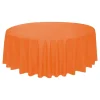 Discount Unique UK Inc t/as Unique Party Plastdug Rund Orange