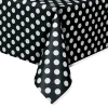Sale Unique UK Inc t/as Unique Party Plastdug Sort/Hvid Prikket