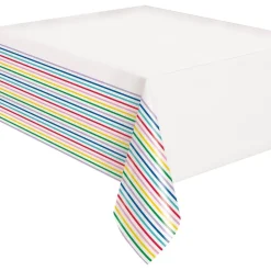 Outlet Unique UK Inc t/as Unique Party Plastdug Stribet Flerfarvet