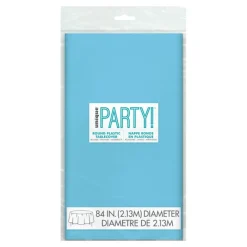Unique UK Inc t/as Unique Party Plastikdug Rund Lyseblå - Borddækning