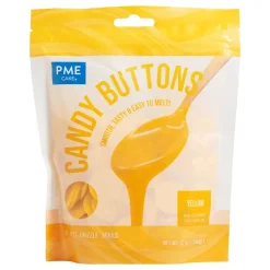 PME CAKE ES S.L. PME Candy Buttons Gul - Oppyntning|Bagning