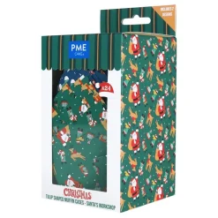 Online PME CAKE ES S.L. PME Cupcake Wrappers Juleværksted