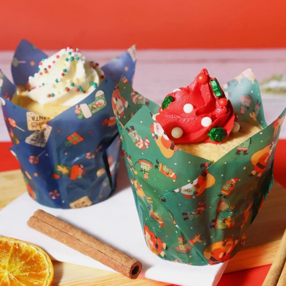 Online PME CAKE ES S.L. PME Cupcake Wrappers Juleværksted