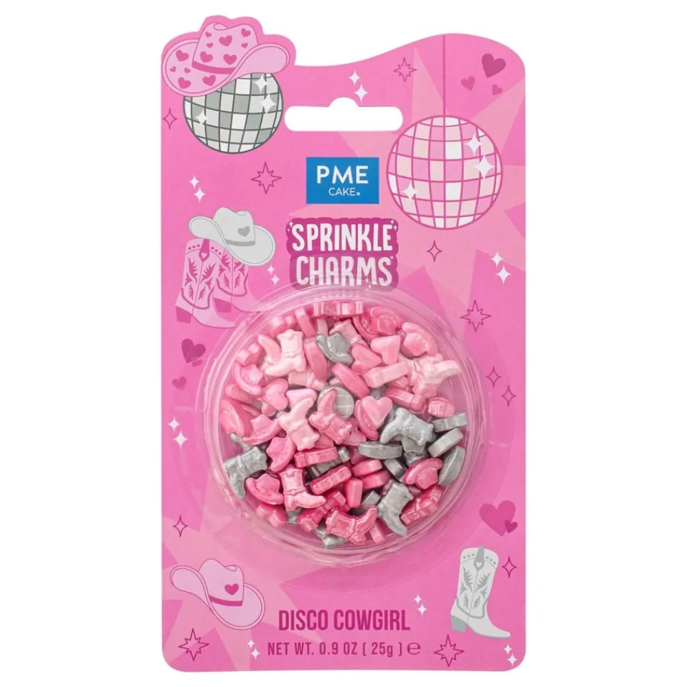 Best PME CAKE ES S.L. PME Disco Cowgirl Sprinkle Charms