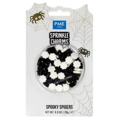PME CAKE ES S.L. PME Edderkop Sprinkle Charms - Oppyntning|Is