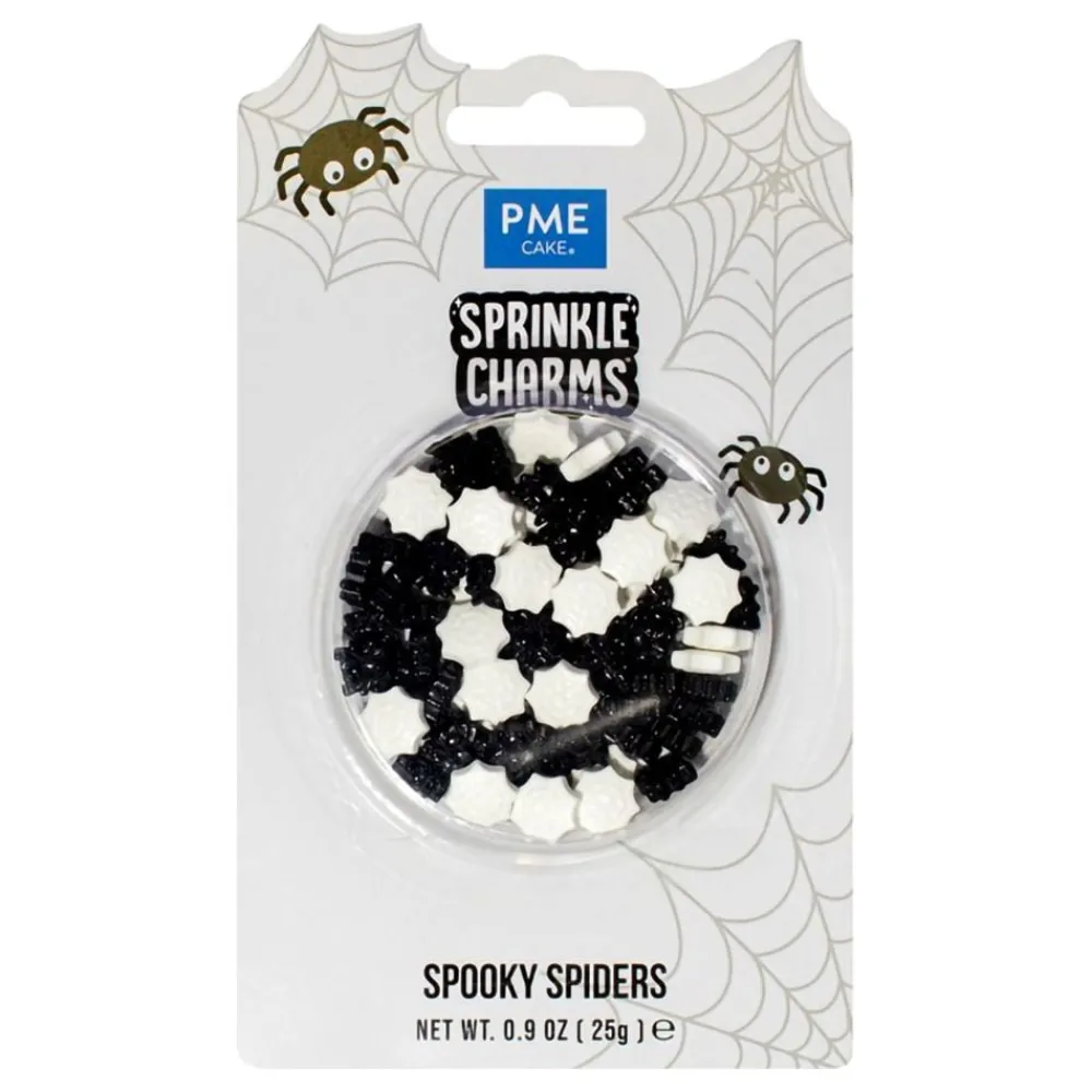 PME CAKE ES S.L. PME Edderkop Sprinkle Charms - Oppyntning|Is