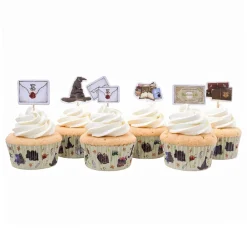 PME CAKE ES S.L. PME Harry Potter Hogwarts Cupcakesæt - Oppyntning|Merchandise