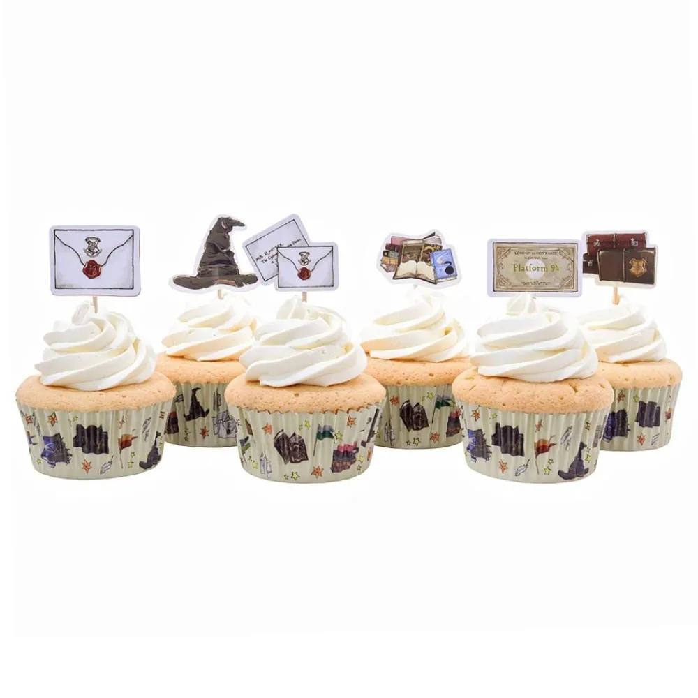 PME CAKE ES S.L. PME Harry Potter Hogwarts Cupcakesæt - Oppyntning|Merchandise