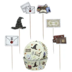 PME CAKE ES S.L. PME Harry Potter Hogwarts Cupcakesæt - Oppyntning|Merchandise