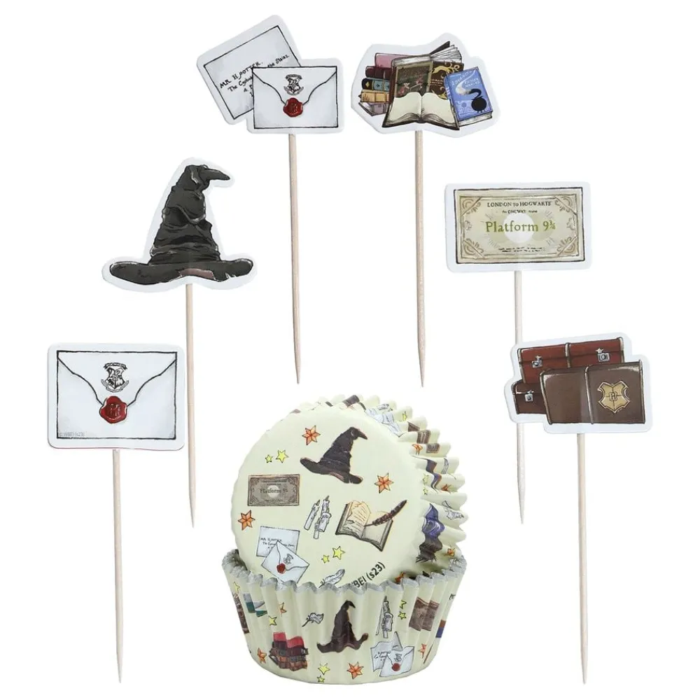PME CAKE ES S.L. PME Harry Potter Hogwarts Cupcakesæt - Oppyntning|Merchandise