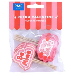 PME CAKE ES S.L. PME Kagedekorationer Retro Valentine - Oppyntning|Bagning
