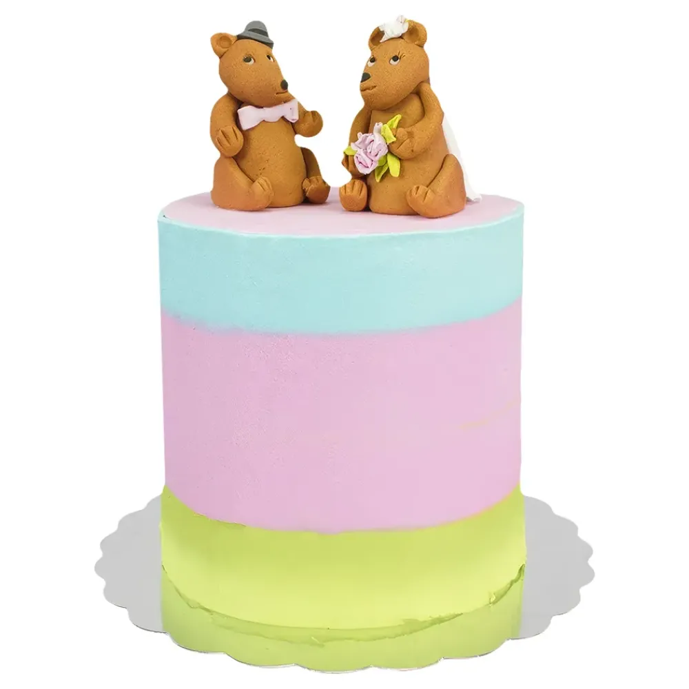 PME CAKE ES S.L. PME Kagefad Scallop Sølv Metallic - Servering|Borddækning