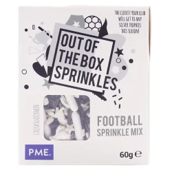 PME CAKE ES S.L. PME Krymmel Fodbold Mix - Kostumetema|Oppyntning