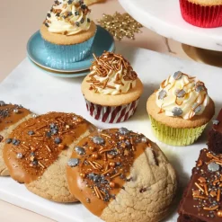 PME CAKE ES S.L. PME Krymmelmix Guld/Sølv Sparkle - Oppyntning|Is