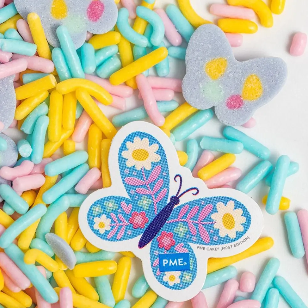 Clearance PME CAKE ES S.L. PME Krymmel Pastel Sommerfugle